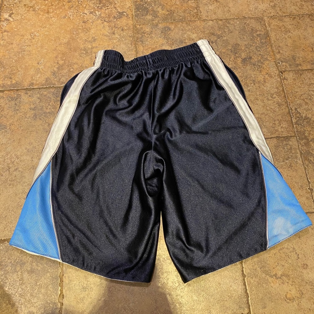 Boys Large Navy Blue Athletic Shorts